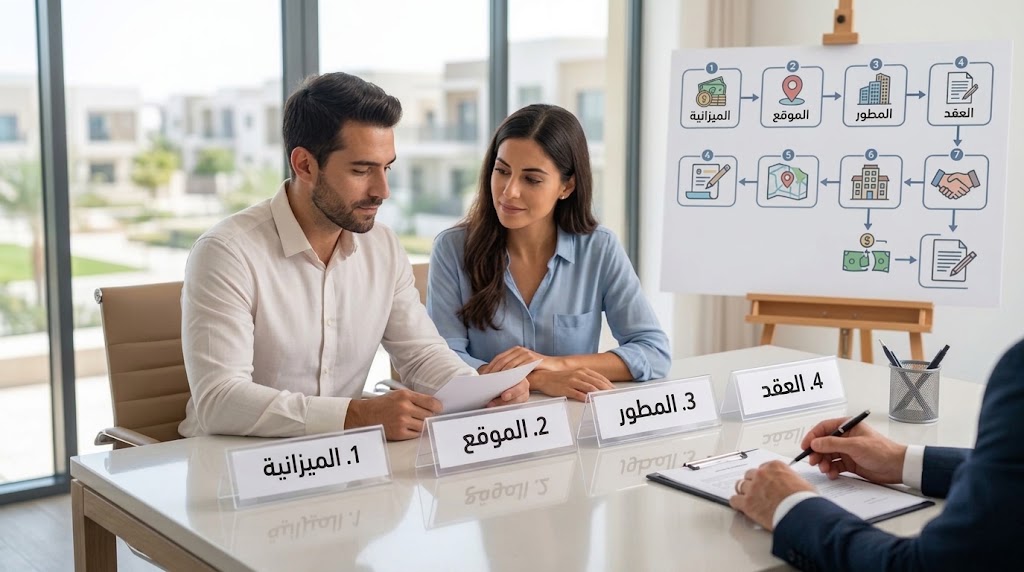 خطوات اتخاذ قرار شراء عقاري ناجح
